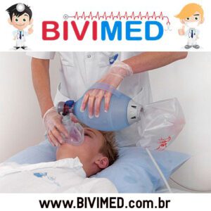 AMBU OVAL SILICONE RESSUSCITADOR
