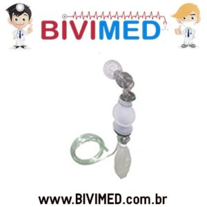 AMBU SILICONE NEONATAL COM RESERVATÓRIO