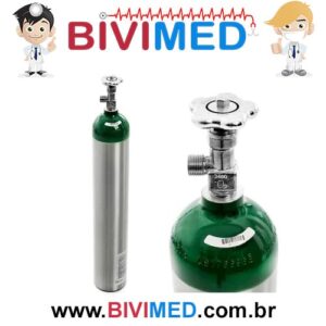 Cilindro de Oxigênio 5 Litros Alumínio Sem Carga