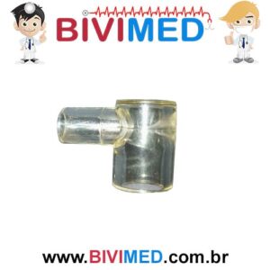 CONECTOR COTOVELO 22 EXT. X 15 INT. X 15 EXT. AUTOCLAVÁVEL