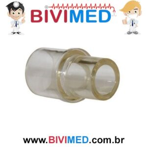CONECTOR RETO 15F X 19MM X 13MM AUTOCLAVÁVEL