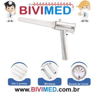 Amnioscópio kit com aparelho + 3 pontas modelo Master