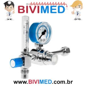 Regulador Oxido Nitroso com Fluxômetro