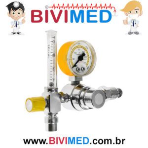 Regulador Ar Comprimido com Fluxômetro