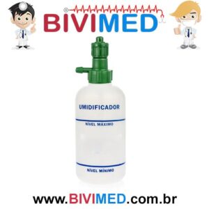 UMIDIFICADOR COM FRASCO OXIGÊNIO 250 ML