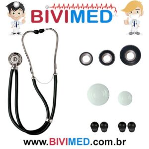 Estetoscópio Múltiplo Cardiológico-min
