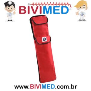 BOLSA PORTA TALAS E COLARES VERMELHA