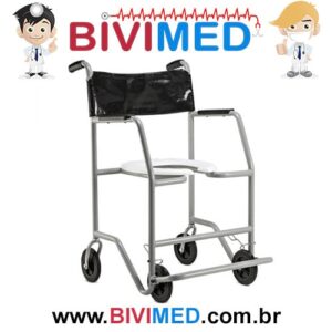 CADEIRA DE RODAS P/ BANHO P/ OBESO BIG