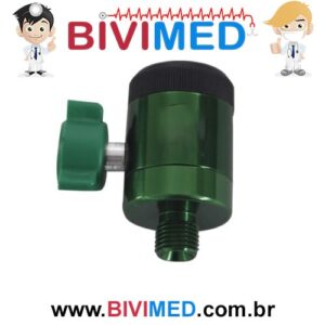 FLUXÔMETRO DIGITAL 0-15 LPM PARA OXIGÊNIO