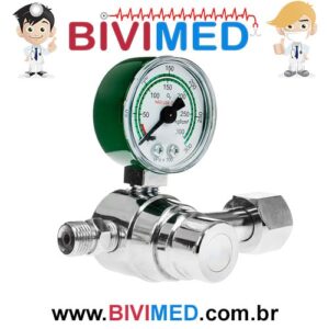 REGULADOR OXIGÊNIO PRESSÃO FIXA CILINDRO