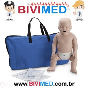 MANEQUIM PRESTAN BEBE - COM MONITOR RCP PELO MED