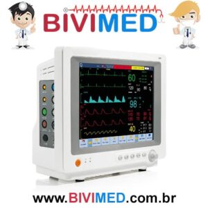 MONITOR MULTIPARAMÉTRICO C80 5 PARÂMETROS