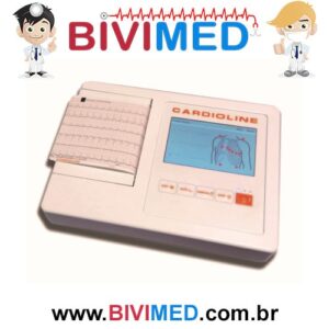 ELETROCARDIÓGRAFO CARDIOLAINE 12 DERIVAÇÕES