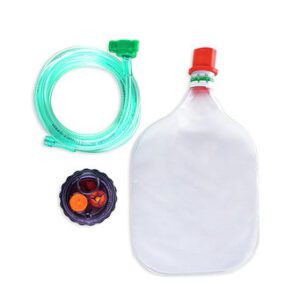 KIT RESERVATORIO PVC REANIMADOR INFANTIL/NEONATAL C/ VALVULA
